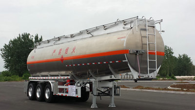 YQ9401GRYCY2型铝合金易燃液体罐式运输半挂车图片
