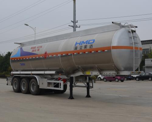 HFV9407GRYA型铝合金易燃液体罐式运输半挂车图片