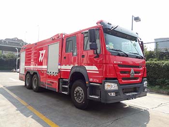 BX5270GXFGP100-HW5型干粉泡沫联用消防车