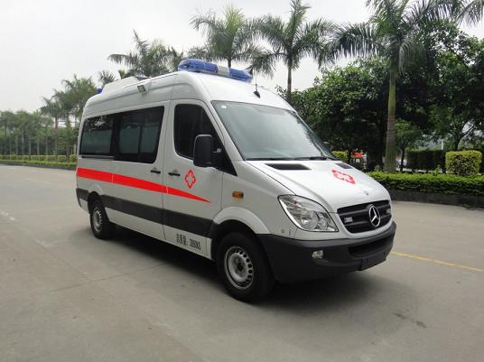 福建蓝海专用汽车FLH5041XJH1型救护车