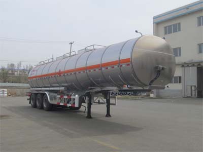 LPC9400GRYSB型铝合金易燃液体罐式运输半挂车图片