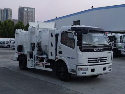 东岳10-15万15吨柳汽液态垃圾车