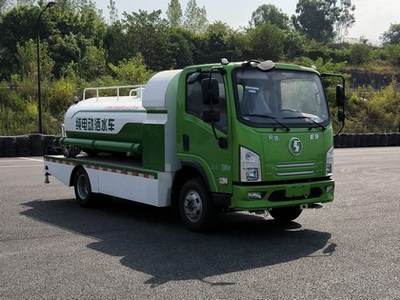 陕汽5-10万4吨程力电动垃圾车