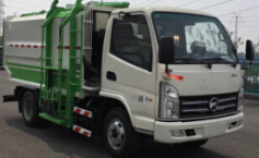 组图：瀚鑫机械自装卸式垃圾车图片