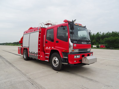 LLX5135TXFJY120-L型庆铃FVR抢险救援消防车