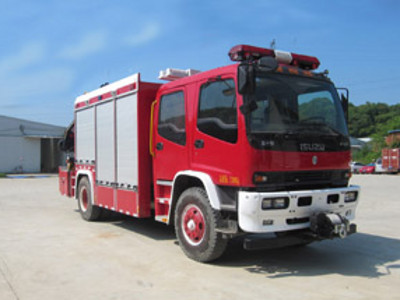 慶鈴五十鈴搶險救援消防車|救險車圖片