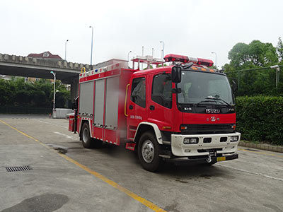 WHG5120TXFJY80-W型庆铃FVR抢险救援消防车