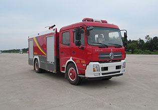 HXF5150GXFPM55-DF型东风天锦泡沫消防车
