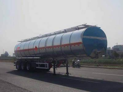 CLY9401GRYH型铝合金易燃液体罐式运输半挂车图片