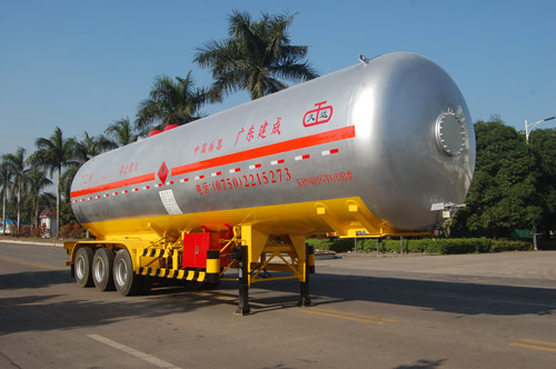 KP9401GYQDB型液化气体运输半挂车图片