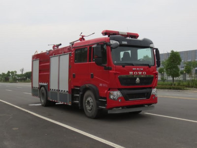 江特5-10万20吨泡沫消防车