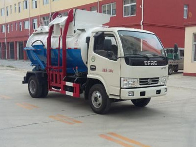 程力威30万以上4吨陕汽液态垃圾车