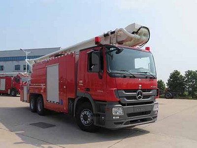 中联25-30万15吨举高喷射消防车