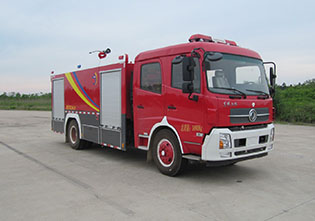 HXF5150GXFSG55-DF型东风天锦水罐消防车
