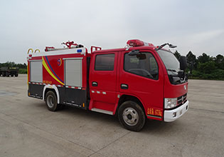 HXF5070GXFSG20-DF型凯普特双排水罐消防车