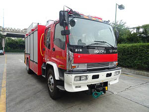 SJD5145TXFJY75-WSA型庆铃FVR抢险救援消防车