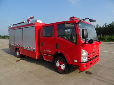 天河5-10万15吨水罐消防车