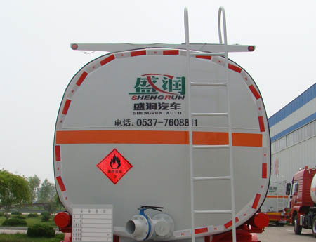 SKW9403GRYL型铝合金易燃液体罐式运输半挂车图片