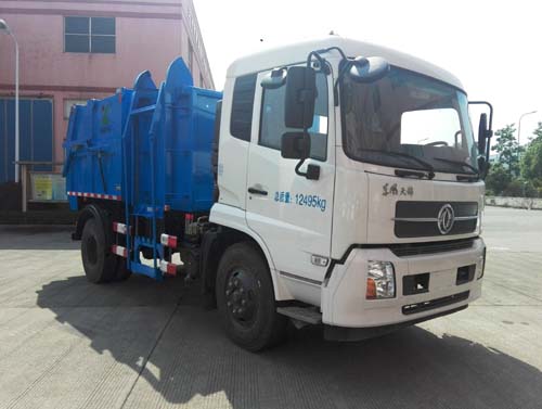 ZBJ5120ZZZB型东风天锦自装卸式垃圾车