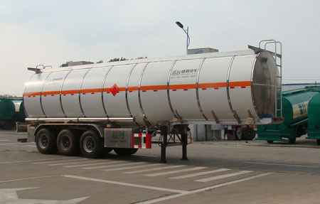SKW9406GRYL型铝合金易燃液体罐式运输半挂车图片
