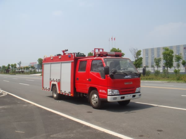 JDF5065GXFSG15-A型江铃顺达双排水罐消防车