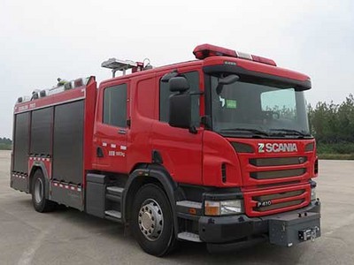 中联5-10万15吨水罐消防车