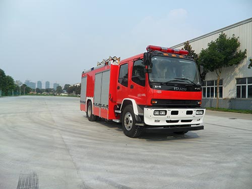 SXF5161GXFPM60-W型庆铃FVR泡沫消防车