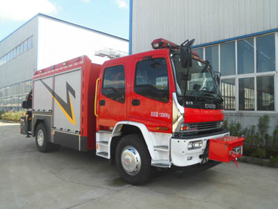AS5135TXFJY120-W5型庆铃FVR抢险救援消防车