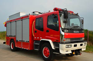 SJD5144TXFJY75-WSA型庆铃FVR抢险救援消防车