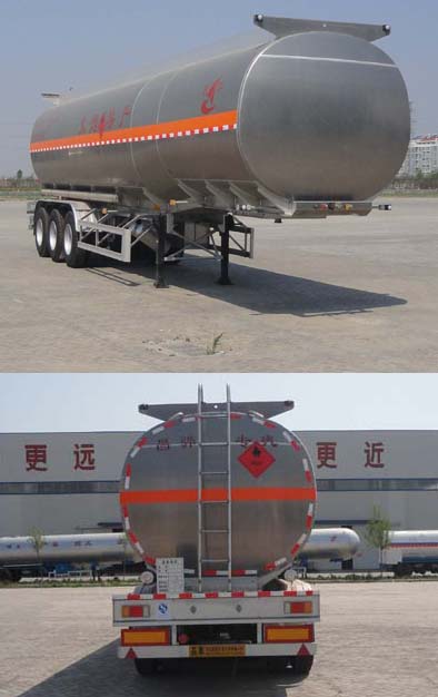 HCH9401GRY型铝合金易燃液体罐式运输半挂车图片