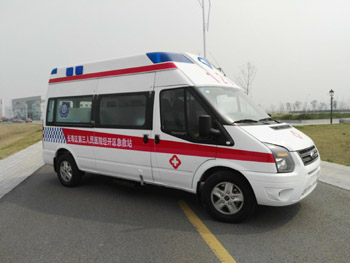 新世代V348中顶运输型救护车图片