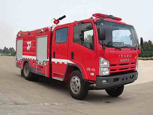 BX5100GXFPM30-W5型庆铃五十铃700P泡沫消防车