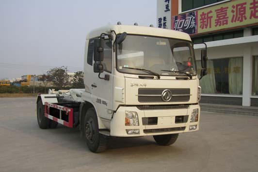YD5162ZXXEQE5NG型东风天锦天然气车厢可卸式垃圾车