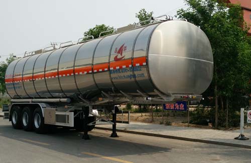 HCH9400GRYMR型铝合金易燃液体罐式运输半挂车