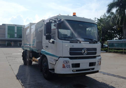 EQ5160ZZZS5型东风天锦自装卸式垃圾车