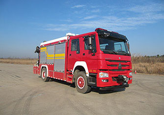 HXF5150TXFJY80/HW抢险救援消防车