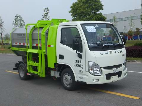 ZBH5041ZZZSHBEV型纯电动自装卸式垃圾车
