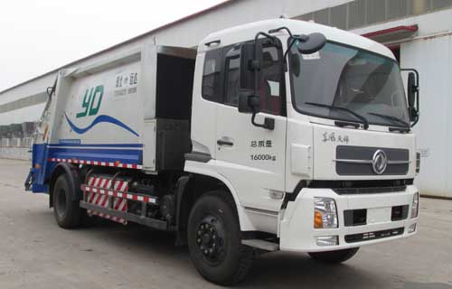 CXY5163ZYS型东风天锦天然气压缩式垃圾车