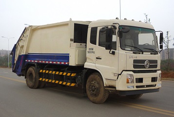QYH5160ZYS5N型东风天锦天然气压缩式垃圾车