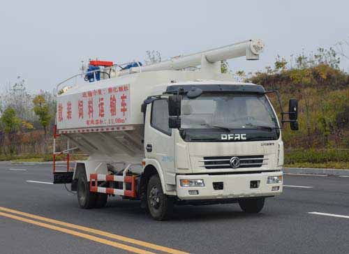 JHW5110ZSLE5型国五东风多利卡散装饲料运输车