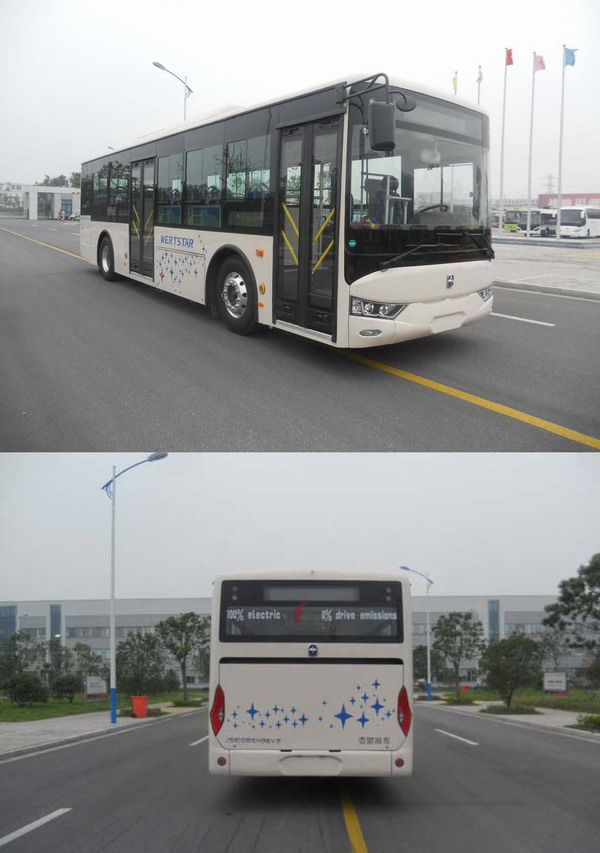 JS6101GHBEV21型纯电动城市客车图片