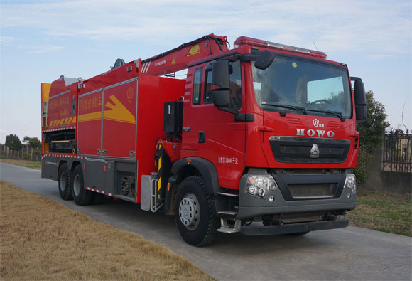 JDX5340TXFBP400/YDXZH5型泵浦消防车