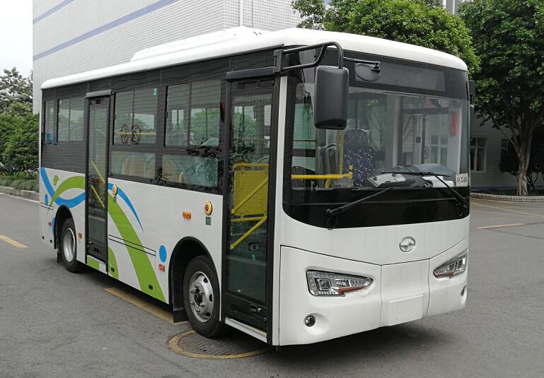 HKL6680GBEV型纯电动城市客车图片