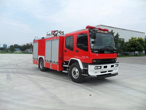 SXF5160GXFPM60型庆铃FVR泡沫消防车