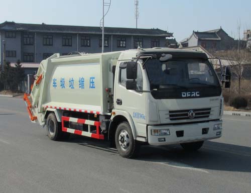 HLN5110ZYSE5型国五东风多利卡压缩式垃圾车