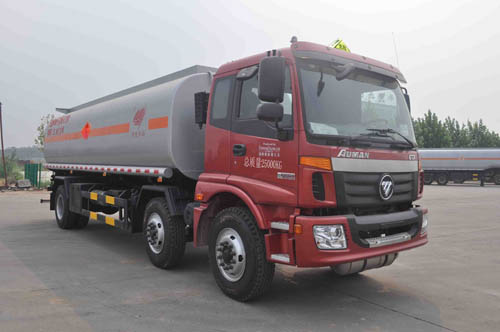 QLG5253GYYB型国五欧曼小三轴20吨运油车