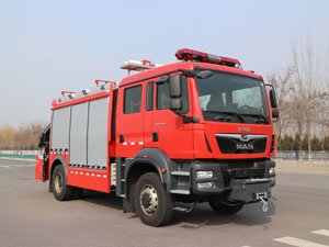 ZXF5120TXFJY100/M5型抢险救援消防车