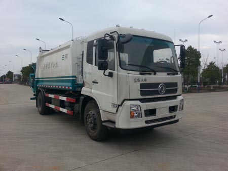HJK5164ZYSE5型东风天锦压缩式垃圾车