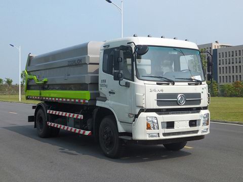 ZLJ5160ZDJEQE5NG型东风天锦天然气压缩式对接垃圾车