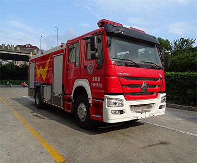 组图：武汉汽车改装厂水罐消防车图片